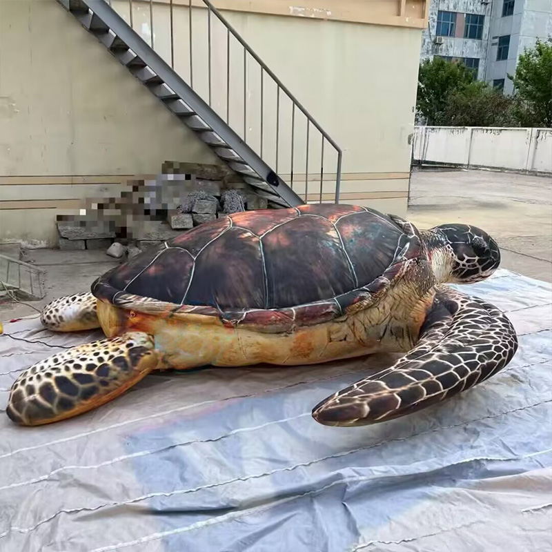 Aquarium Marine Shop - Aufblasbare Meeresschildkröten, Meeresbewohner, mit Gebläse, kann