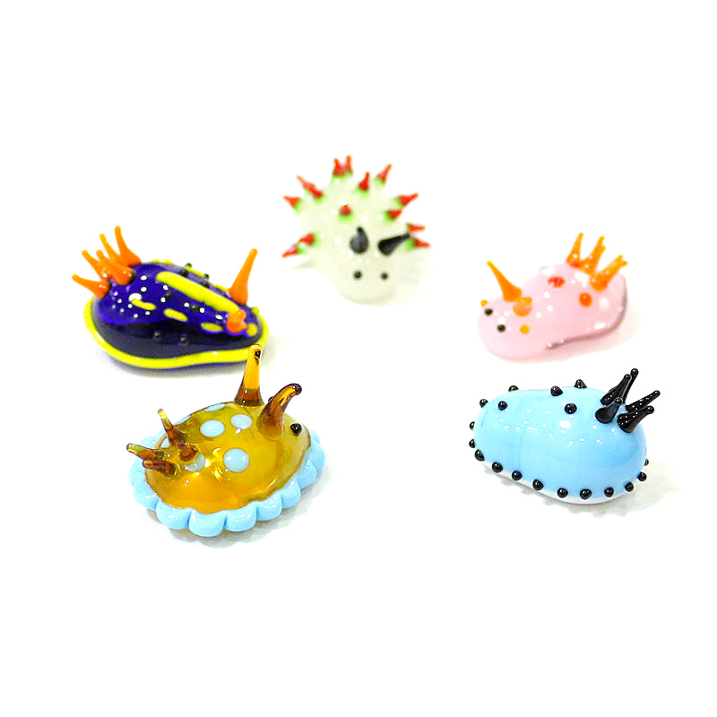 Marine Aquarium Japan - Seltene süße Mini Marine Molluscs Glas