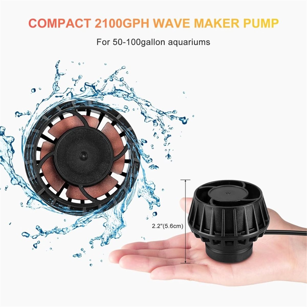 A983K 2100GPH Aquarium-Wellenm – Powerhead Wave Maker Bewertung und Preis