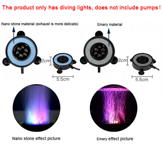 LED Aquarium Luftblase Licht W – Marine Aquarium Water Change Bewertung und Preis