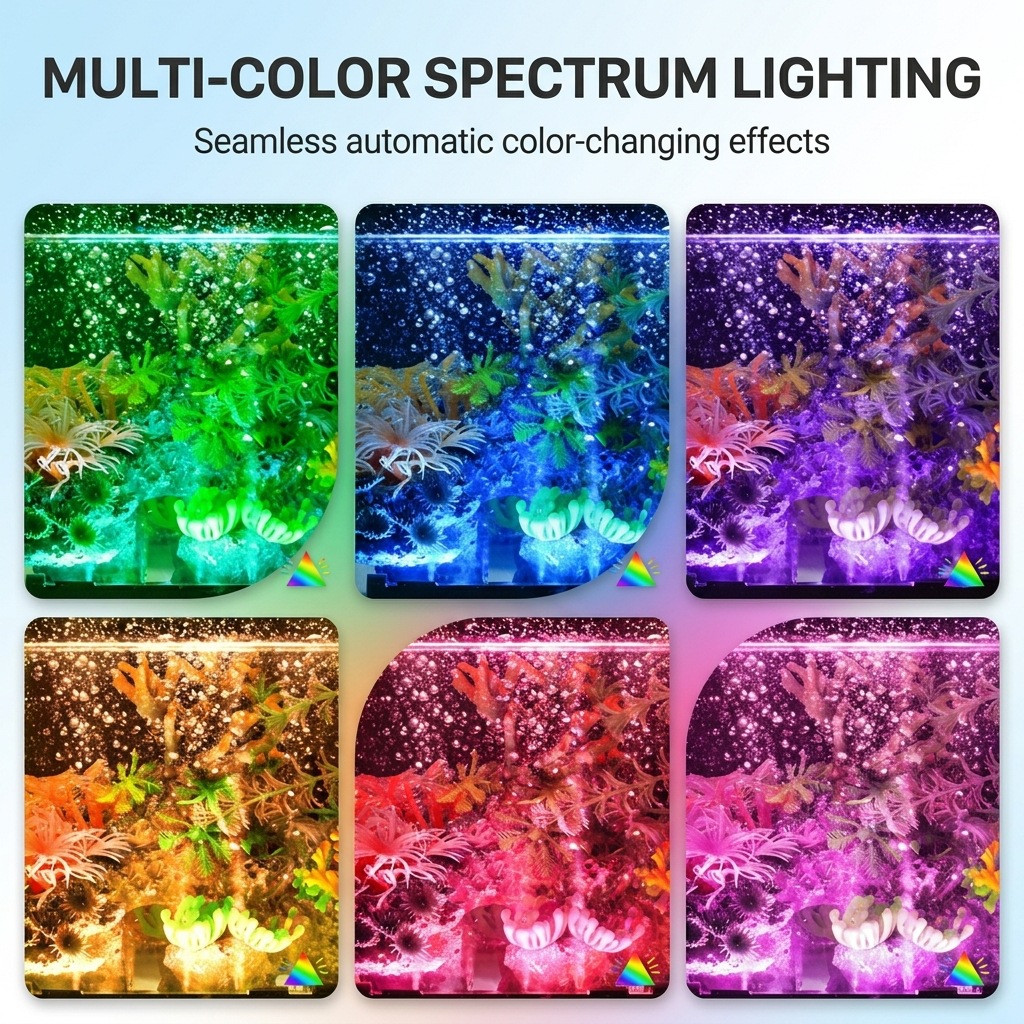USB LED Aquarium-Luftblasenlic – Marine Aquarium Water Change Bewertung und Preis